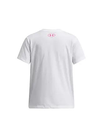 UNDER ARMOUR | T-shirt fille UA Big Logo | weiss